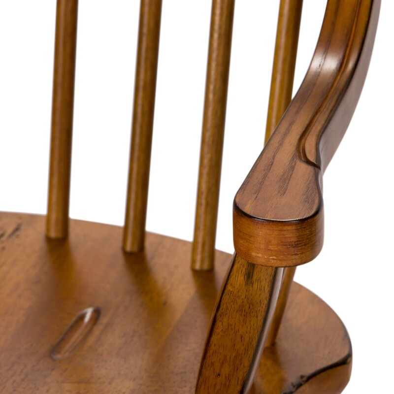 Treasures Bow Back Arm Chair - Oak 17C2051