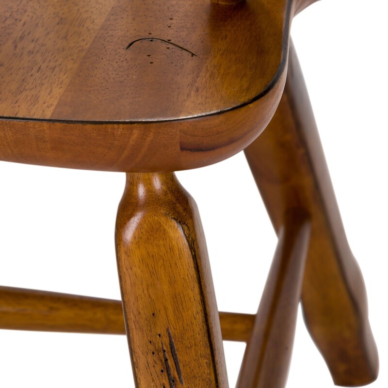 Treasures Bow Back Arm Chair - Oak 17C2051