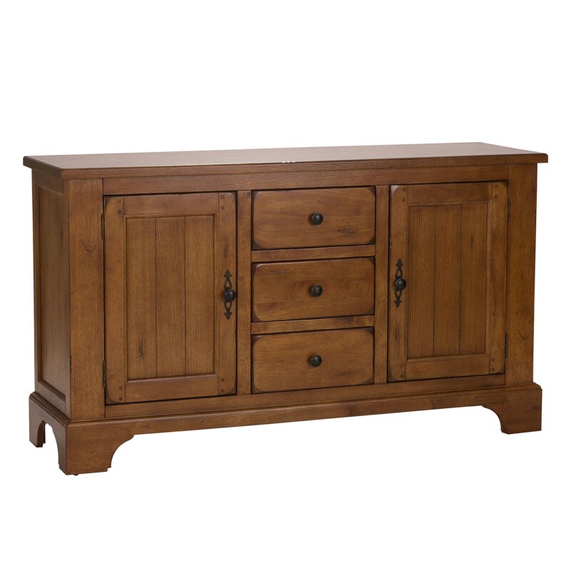 Treasures Buffet - Oak 17CB6285