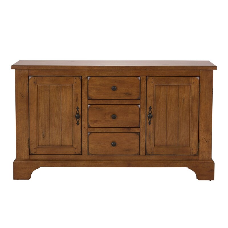 Treasures Buffet - Oak 17CB6285