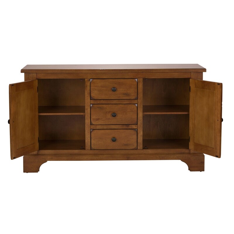 Treasures Buffet - Oak 17CB6285