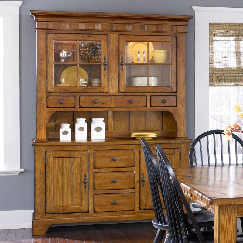 Treasures Hutch & Buffet Set 17DRHB