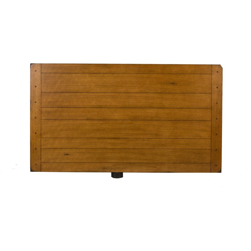 Treasures Rectangular Leg Table - Oak 17T3660