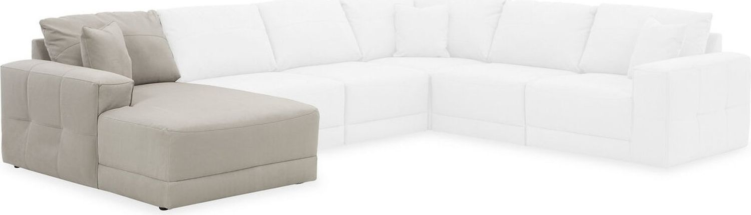 Next-Gen Gaucho 3-Piece LAF Chaise Sectional In Gray 18304S1