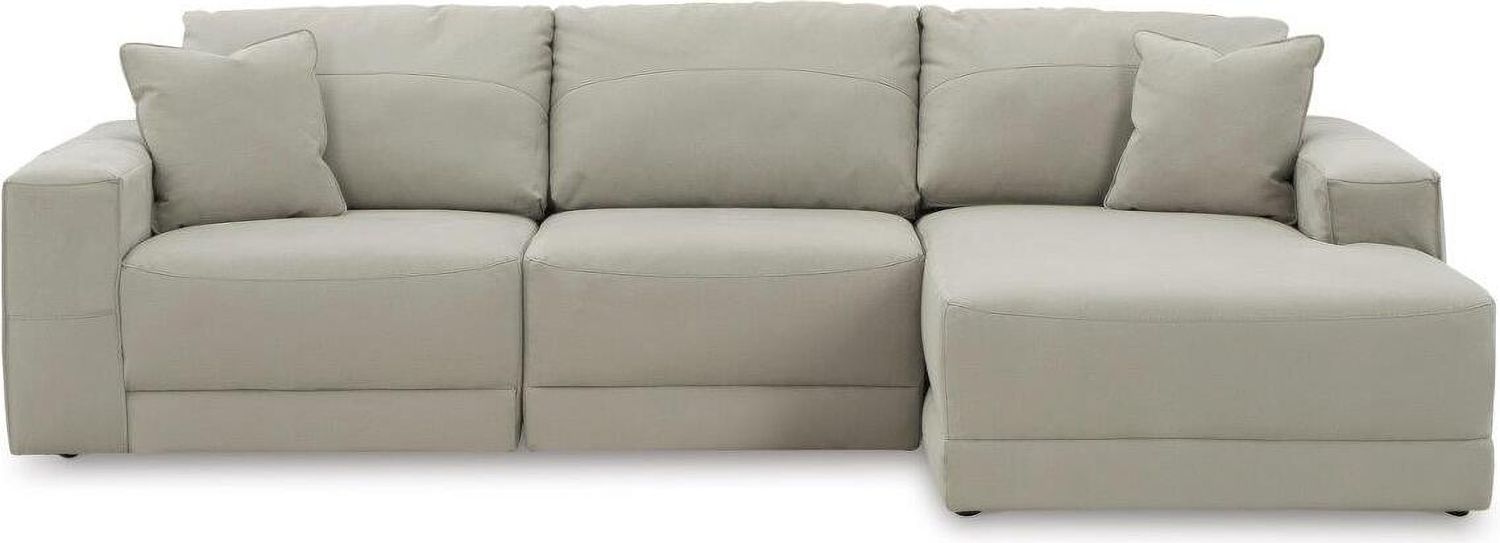 Next-Gen Gaucho 3-Piece RAF Chaise Sectional In Gray 18304S2