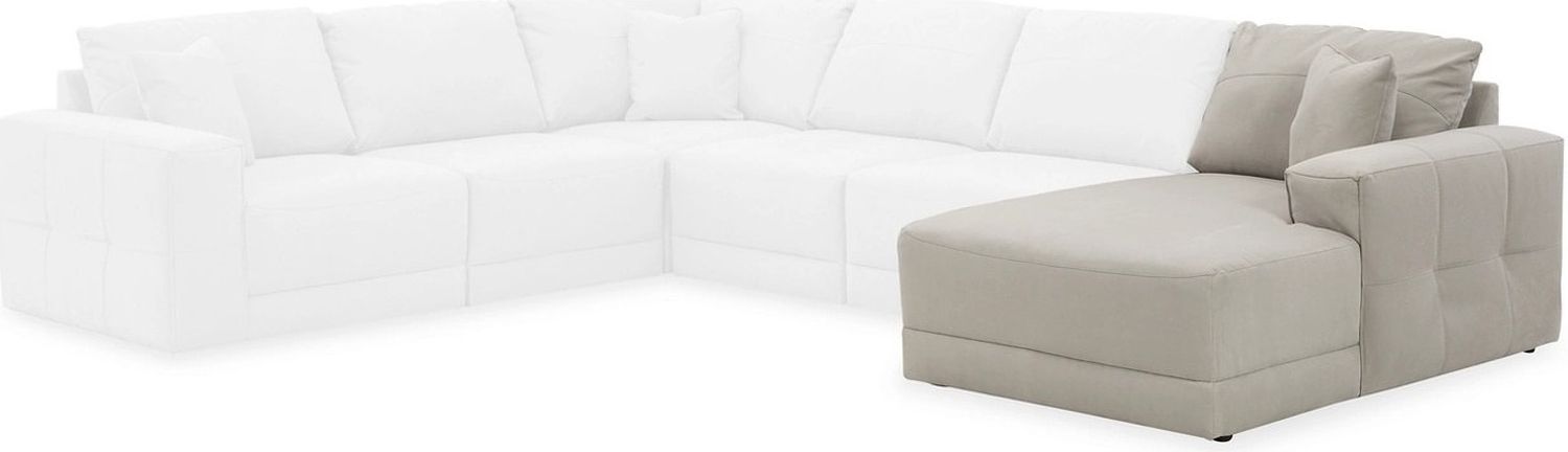 Next-Gen Gaucho 3-Piece RAF Chaise Sectional In Gray 18304S2