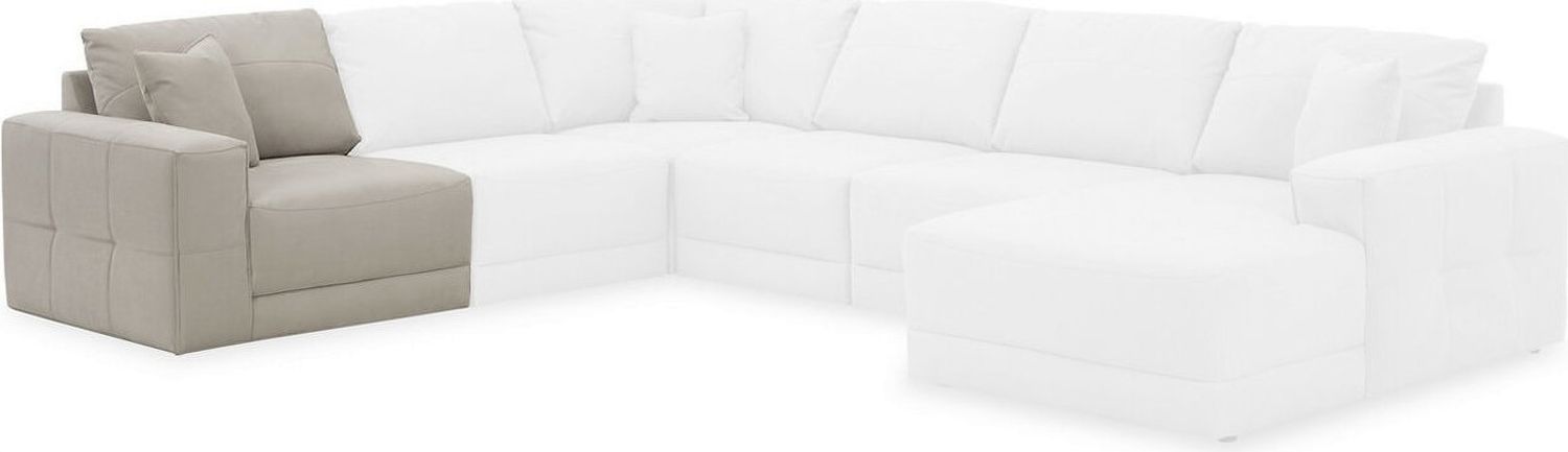Next-Gen Gaucho 3-Piece RAF Chaise Sectional In Gray 18304S2