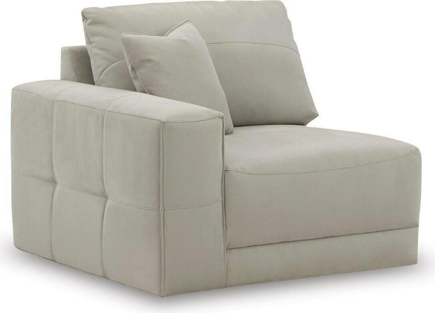Next Gen Gaucho Modular Loveseat In Gray 18304S3