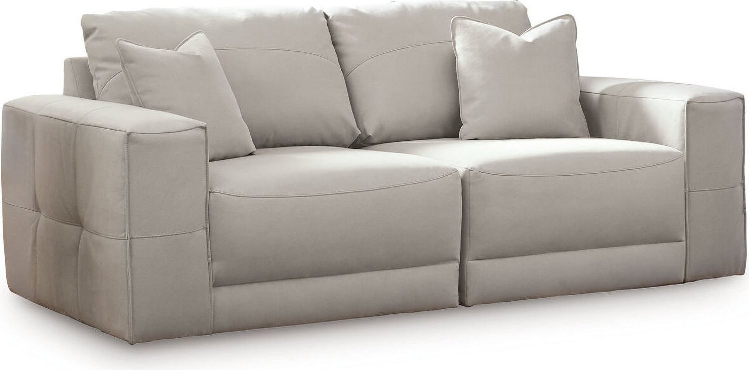 Next Gen Gaucho Modular Loveseat In Gray 18304S3