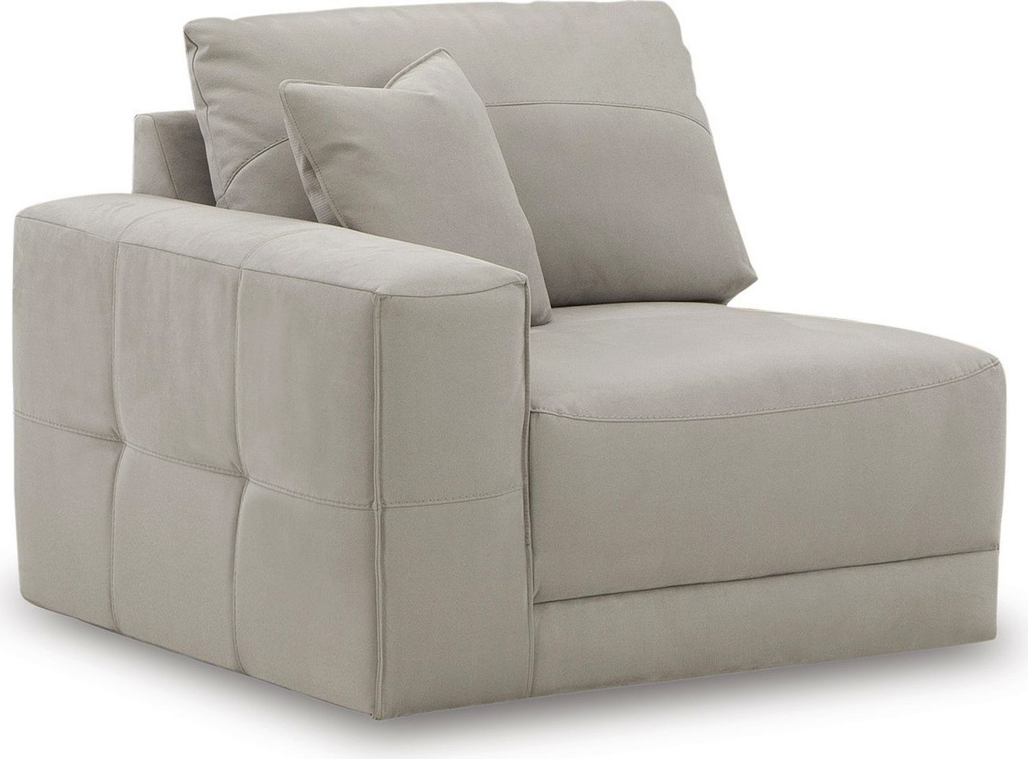 Next Gen Gaucho Modular Loveseat In Gray 18304S3