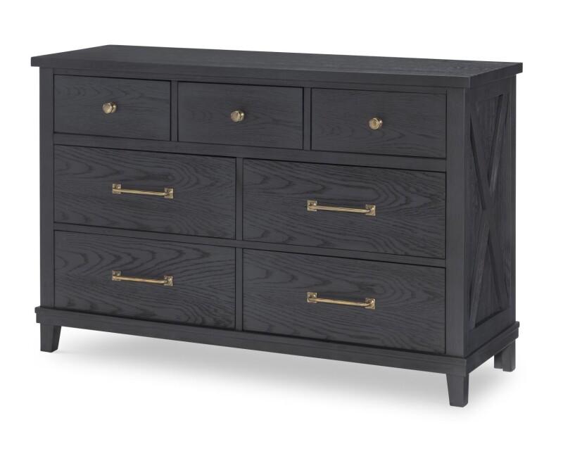 1860 Flatiron LK Dresser Black Finish 18601100VC