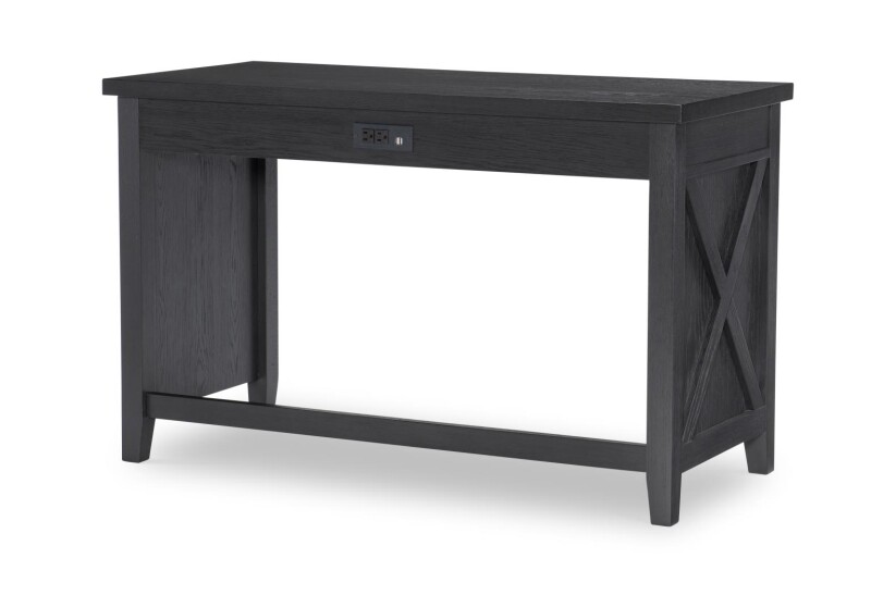 1860 Flatiron LK Desk Vanity Black Finish 18606100V