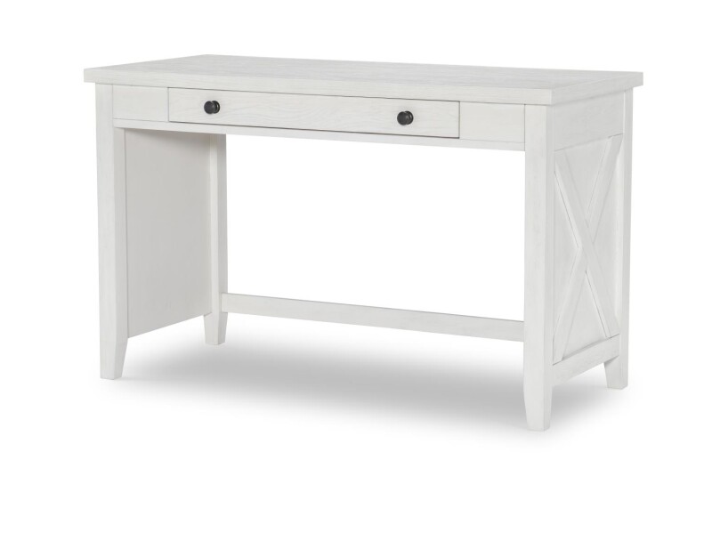1861 Flatiron LK Desk Vanity White Finish 18616100V