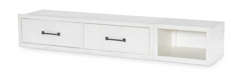1861 Flatiron LK Underbed Storage Unit White Finish 18619300V
