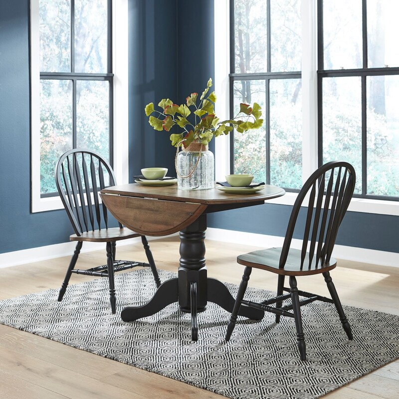 Carolina Crossing 3 Piece Drop Leaf Set 186BCD3DLS