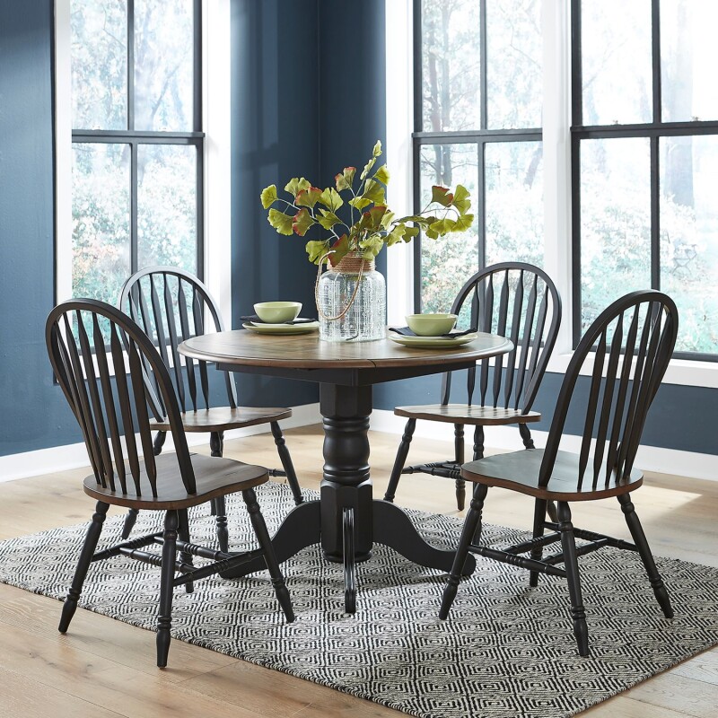 Carolina Crossing 5 Piece Drop Leaf Set 186BCD5DLS