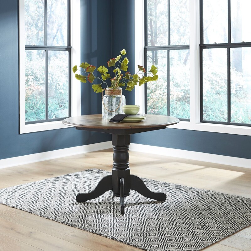 Carolina Crossing Drop Leaf Table Set 186BCDDLT