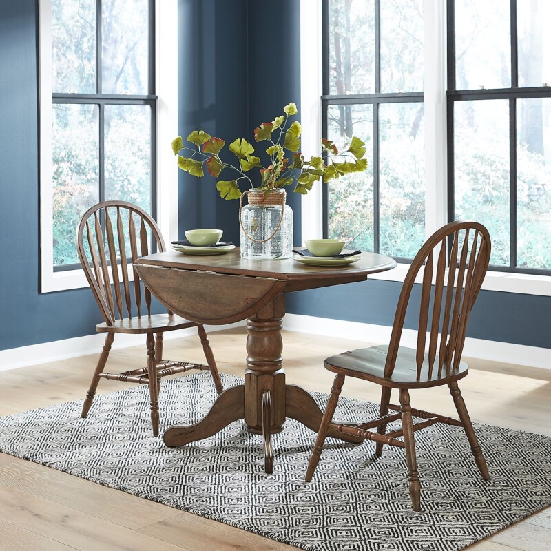 Carolina Crossing 3 Piece Drop Leaf Set 186CD3DLS