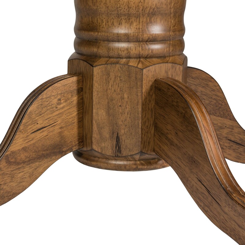 Carolina Crossing 3 Piece Round Table Set 186CD3ROS