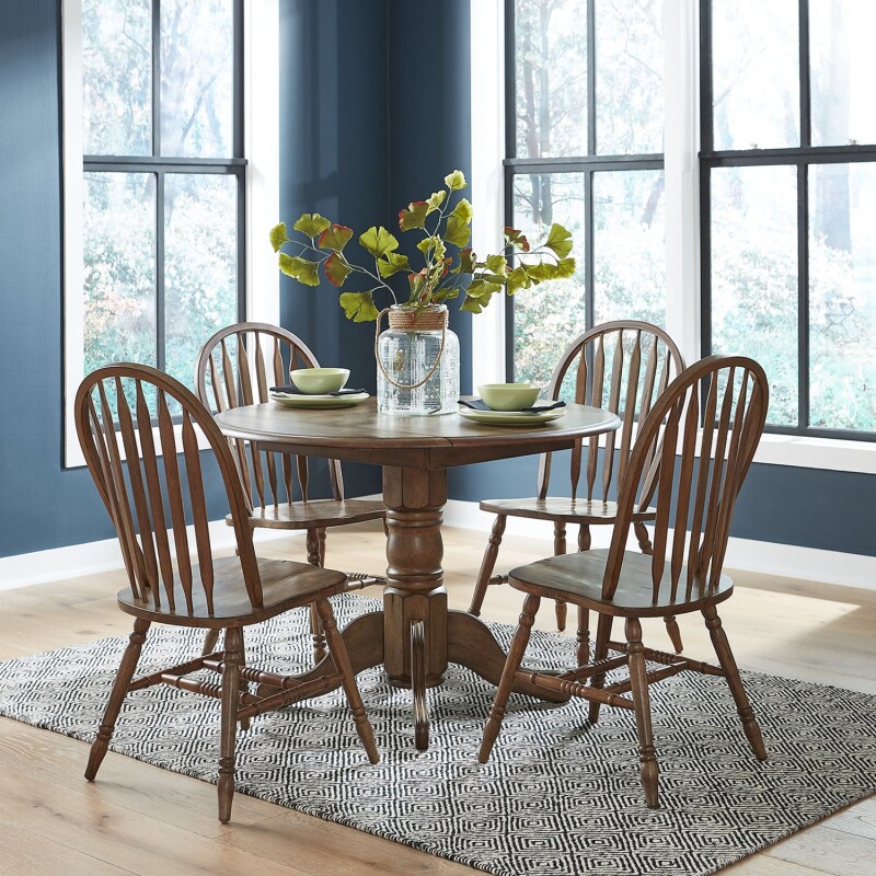 Carolina Crossing 5 Piece Drop Leaf Set 186CD5DLS