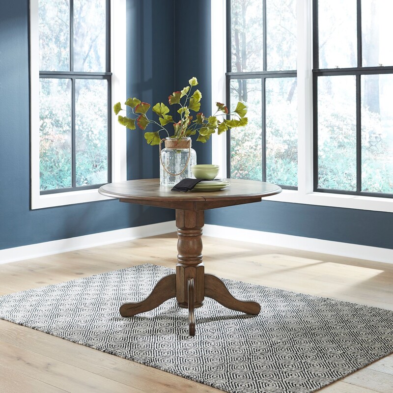 Carolina Crossing Drop Leaf Table Set 186CDDLT