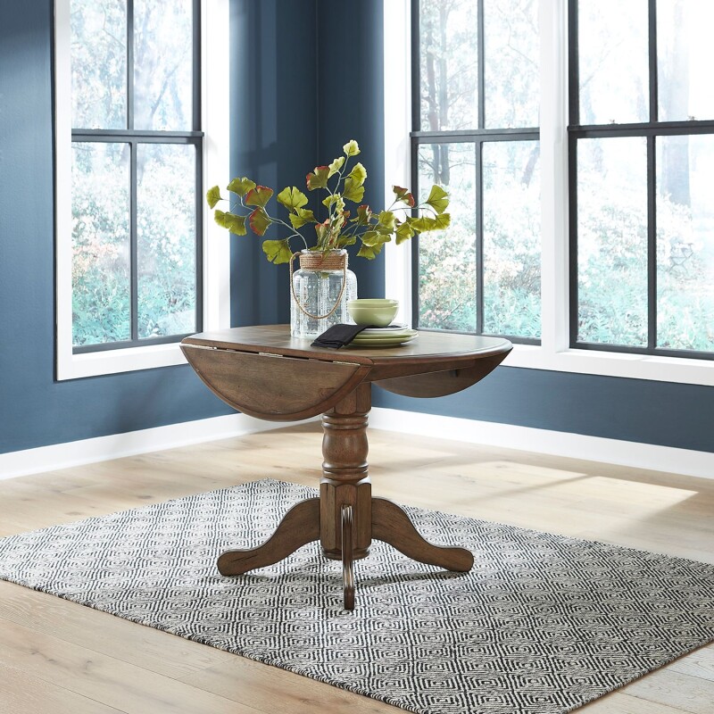 Carolina Crossing Drop Leaf Table Set 186CDDLT
