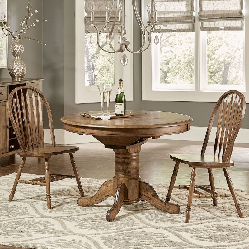 Carolina Crossing Pedestal Table 186CDPDS