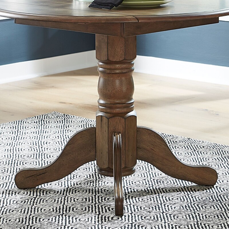 Carolina Crossing Drop Leaf Table Base 186P4242
