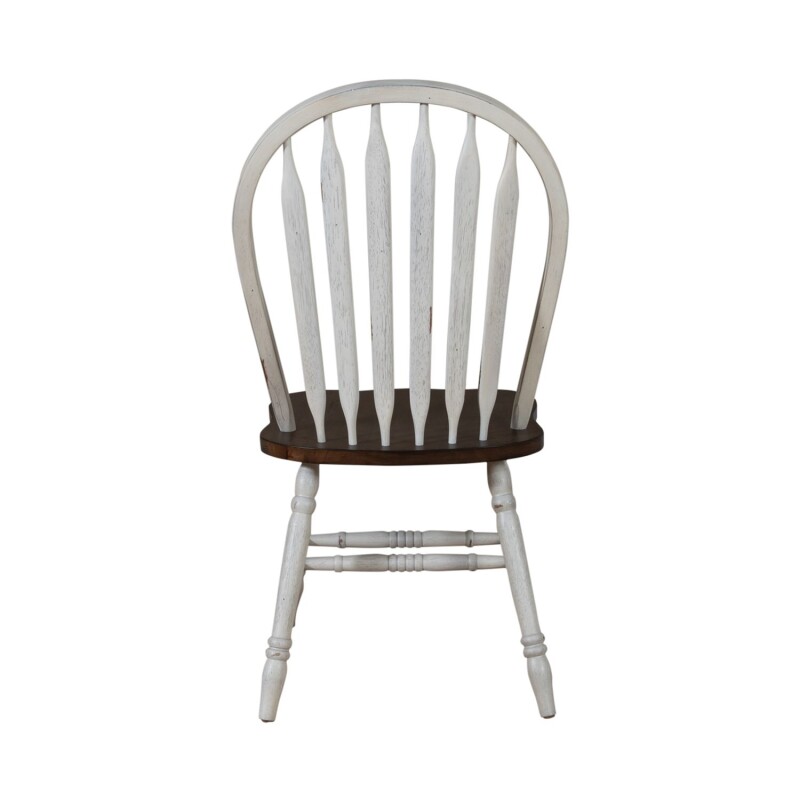 Carolina Crossing Windsor Side Chair- White 186WC1000S