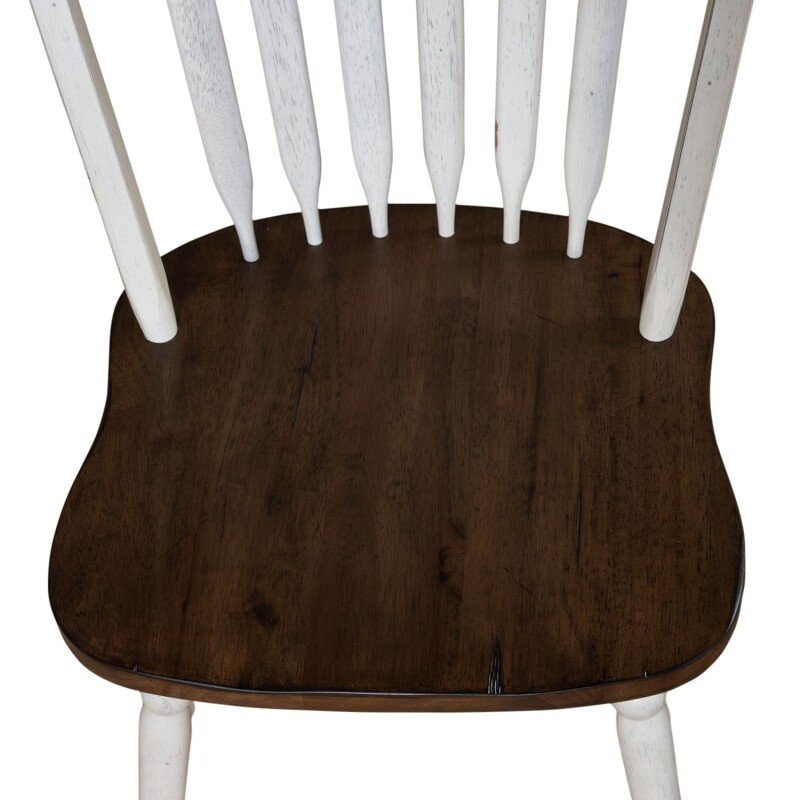 Carolina Crossing Windsor Side Chair- White 186WC1000S