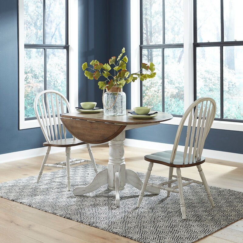 Carolina Crossing 3 Piece Drop Leaf Set 186WCD3DLS