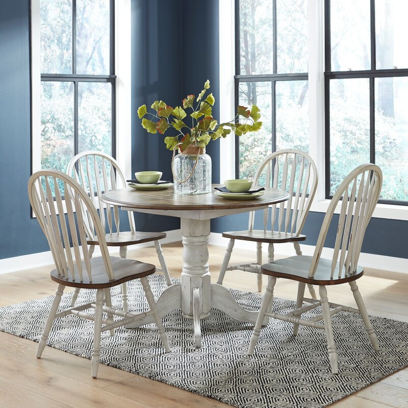 Carolina Crossing 5 Piece Drop Leaf Set 186WCD5DLS