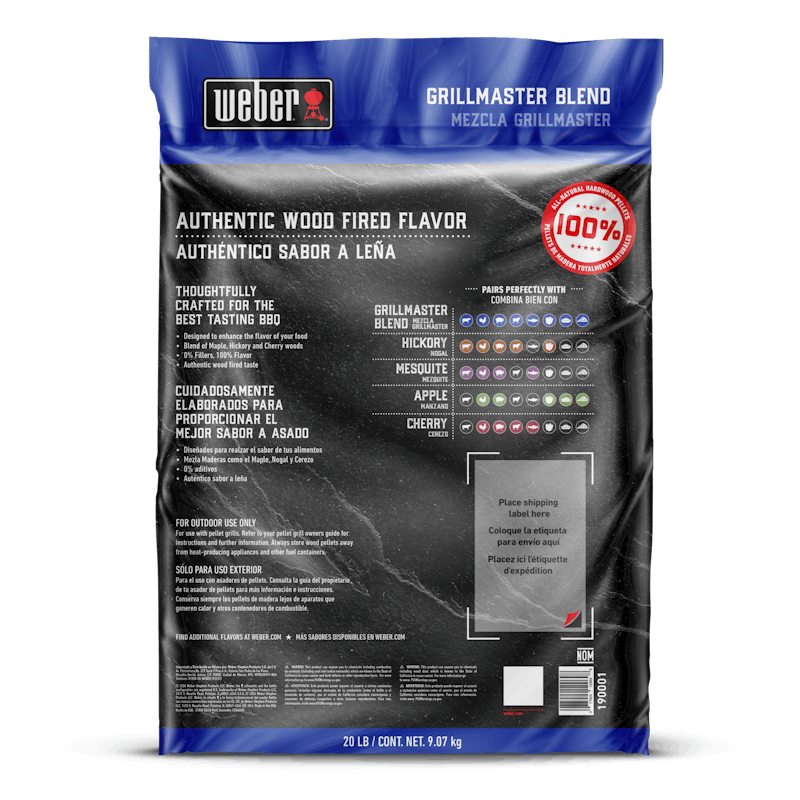 GrillMaster Blend All-Natural Hardwood Pellets 190001