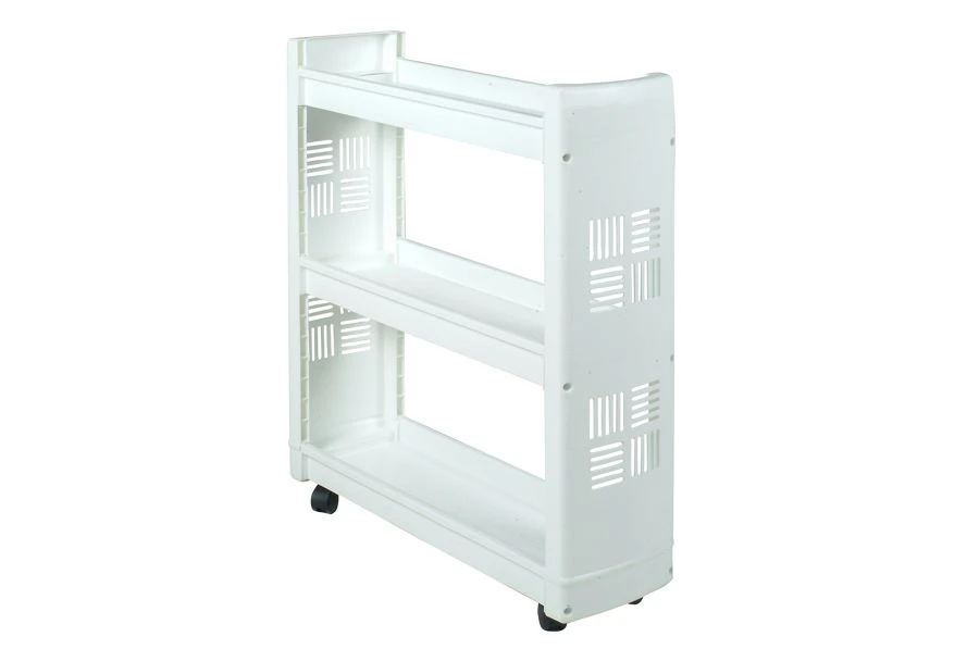 Rolling Cart for Laundry Storage 1903WH