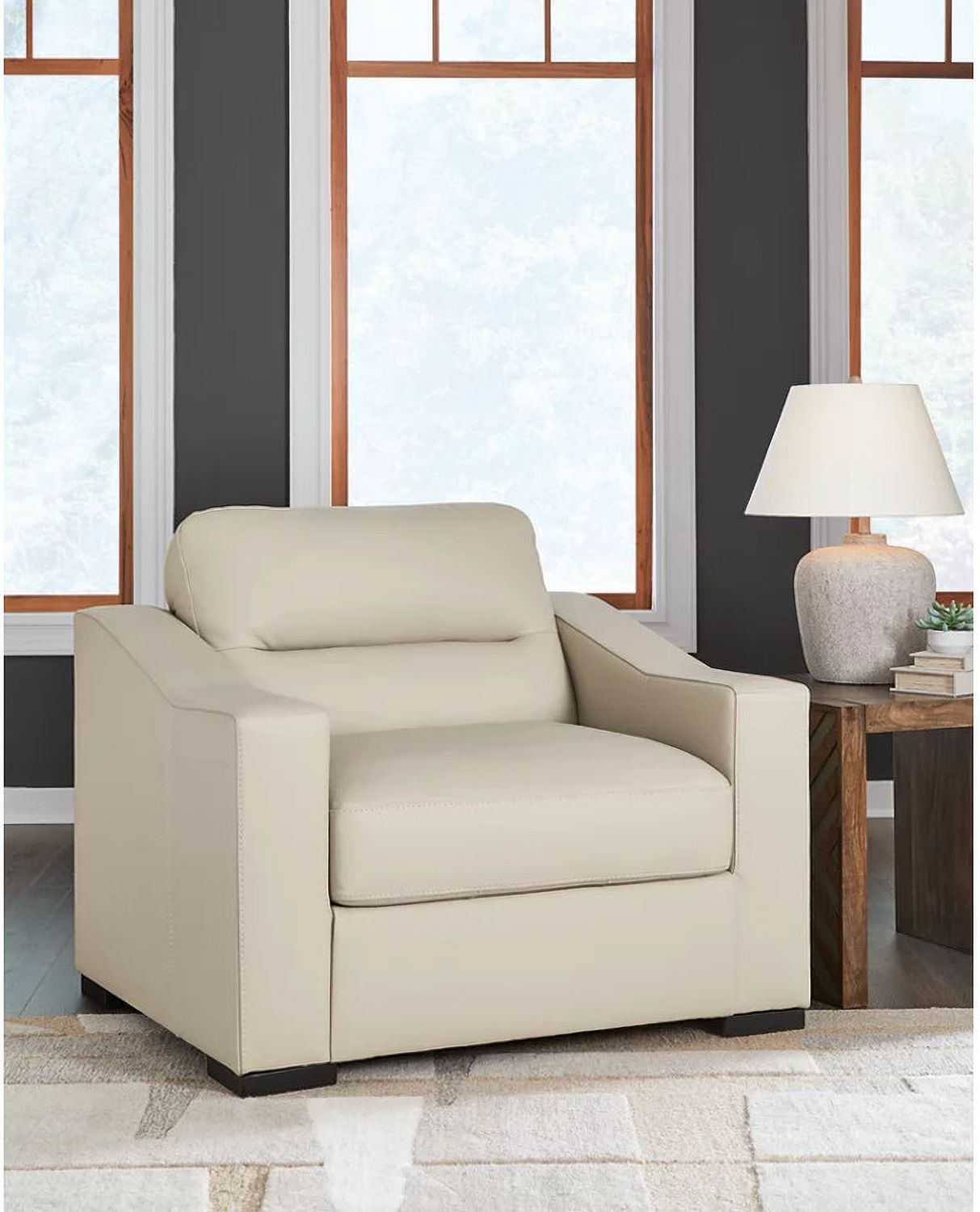 Treasure Trove Oversized Chair In Almond 1930423