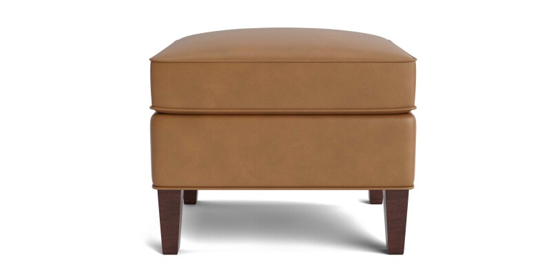Kent Leather Ottoman 195101L59