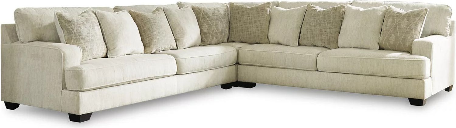Rawcliffe 3-Piece Sectional In Parchment 19604S1