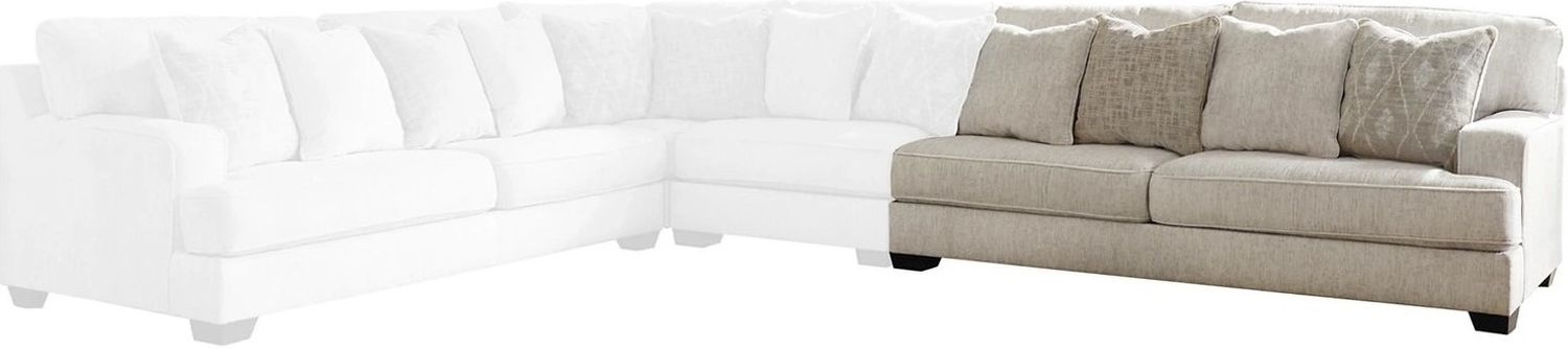 Rawcliffe 3-Piece Sectional In Parchment 19604S1