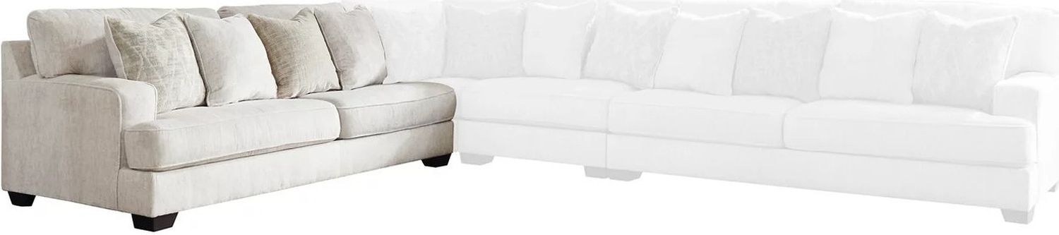 Rawcliffe 4-Piece Sectional In Parchment 19604S2