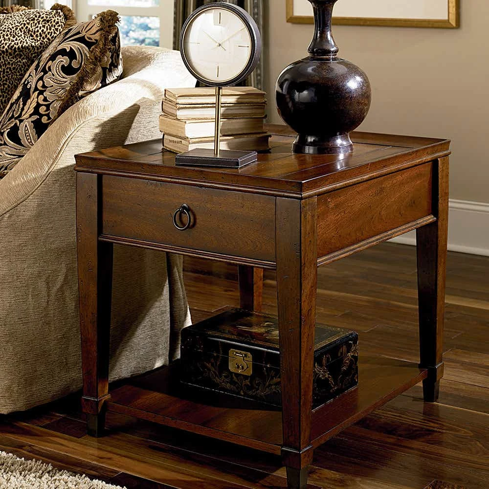 Sunset Valley Rectangular Drawer End Table 197915