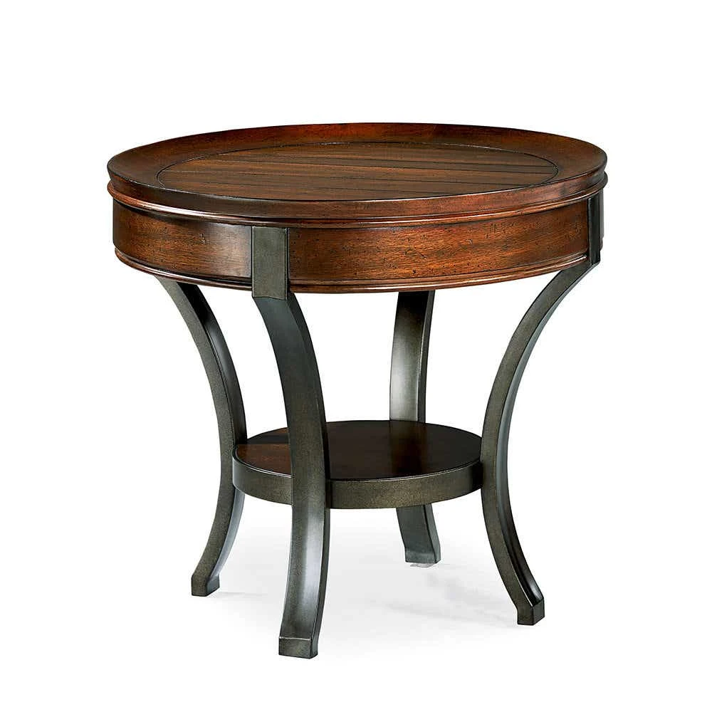 Sunset Valley Round End Table 197917