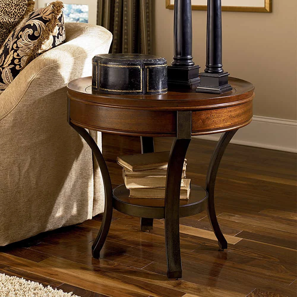 Sunset Valley Round End Table 197917