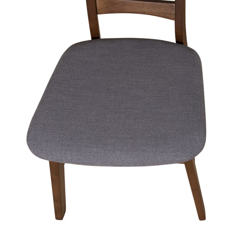 Space Savers Panel Back Side Chair- Grey (RTA) 198C9101SGY