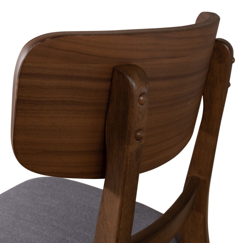 Space Savers Panel Back Side Chair- Grey (RTA) 198C9101SGY
