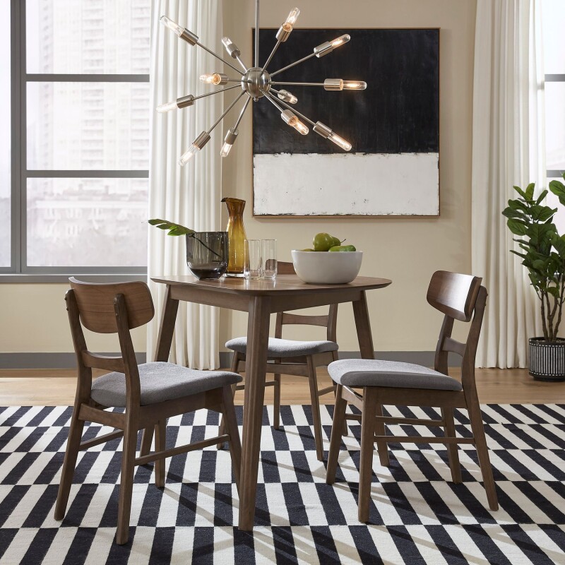 Space Savers 4 Piece Triangle Table Set 198CD4TRI