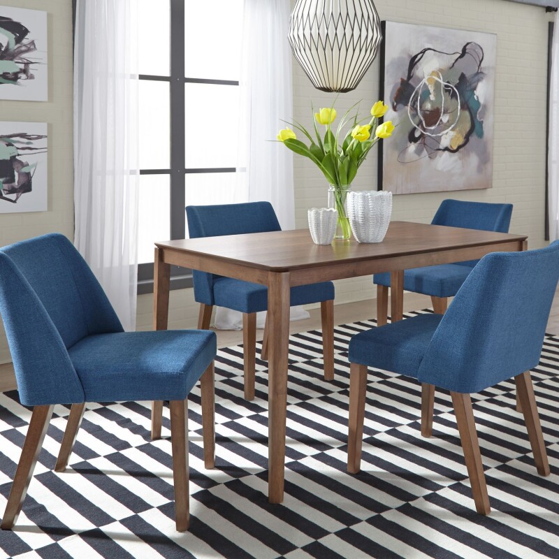 Space Savers 5 Piece Rectangular Table Set 198CD5RLS