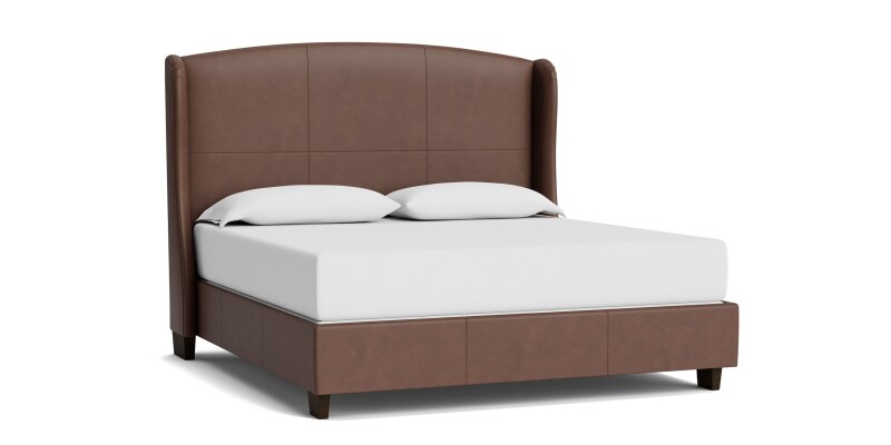 Paris Leather Upholstered Bed 1990K169LKIT55