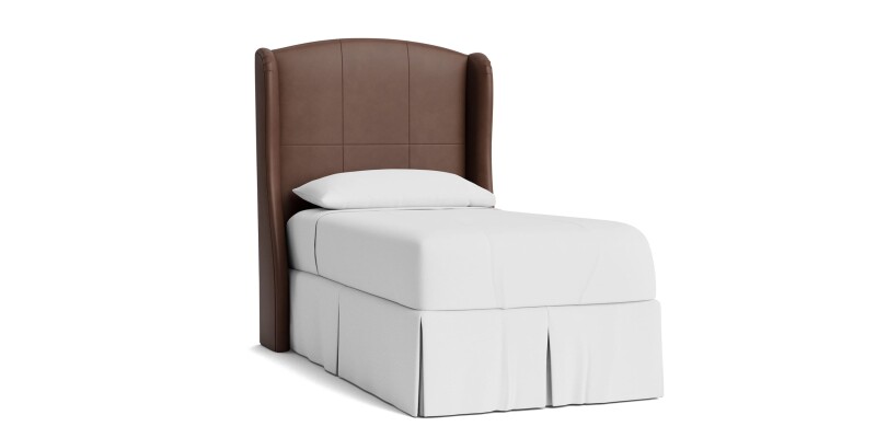 Paris Leather Upholstered Bed 1991H139L53
