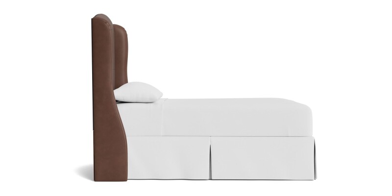 Paris Leather Upholstered Bed 1991H139L53