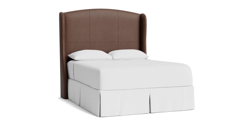 Paris Leather Upholstered Bed 1991H149L53